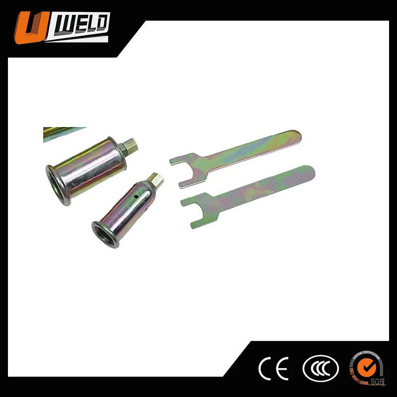 Heating torch assembled with 3 burners