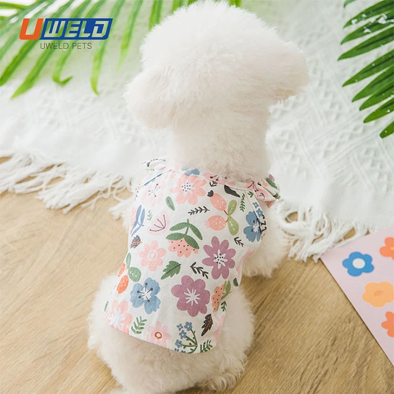 Uweld Flower Straps Pet Clothing
