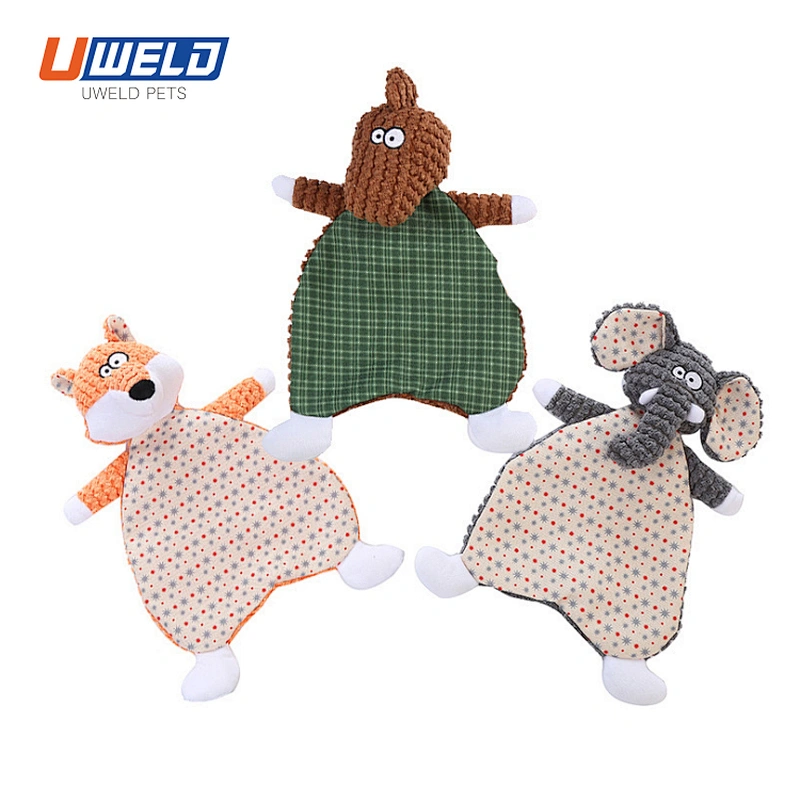 Uweld Animal Shape Leather Case Pet Toy