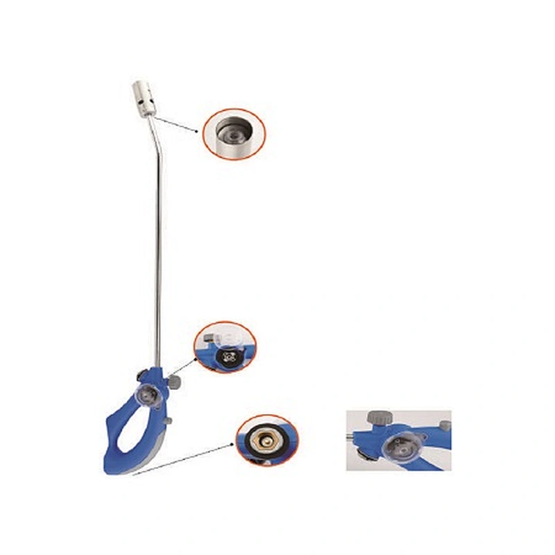 Trolley kit for weed burner easy for weeding work with LPG bottles and professional weed burner with trolley