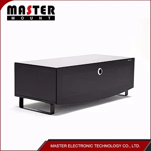 glass Living Room Furniture Partition Tv Trolley Stand