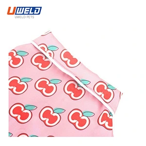 Uweld Apple Print Pink Pet Shirt