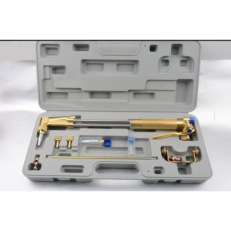 2021 Uweld UW-1507 62-3F Kit Welding Cutting Outfit of 90 degree Head Torch Oxy-propone