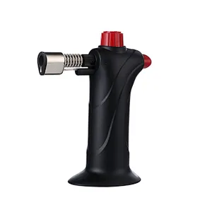 Muti-function torch for cooking,welding,BBQ,lighting,heating, refill gas and repeat use,easy control flame gun