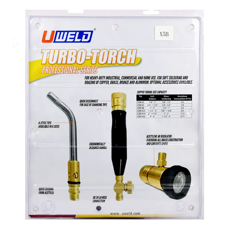Factory New Style Welding Gun Set Turbo Torch for Handle Fir Jobs