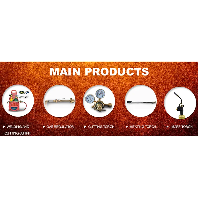 Weed burner LPG BRAZING TORCH with welding accessories for outdoor using