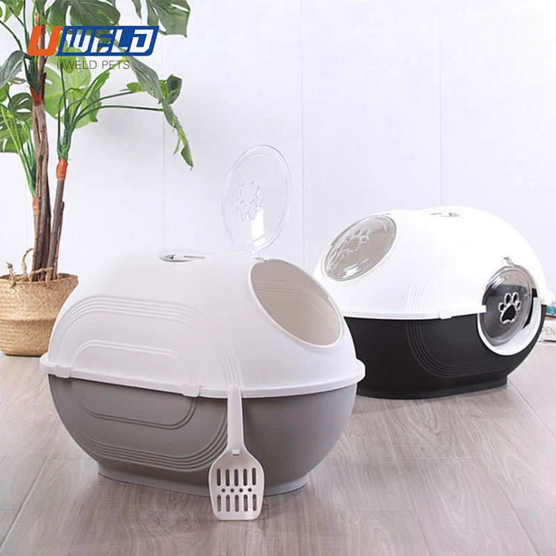 Uweld Fully Enclosed Cat Litter Box