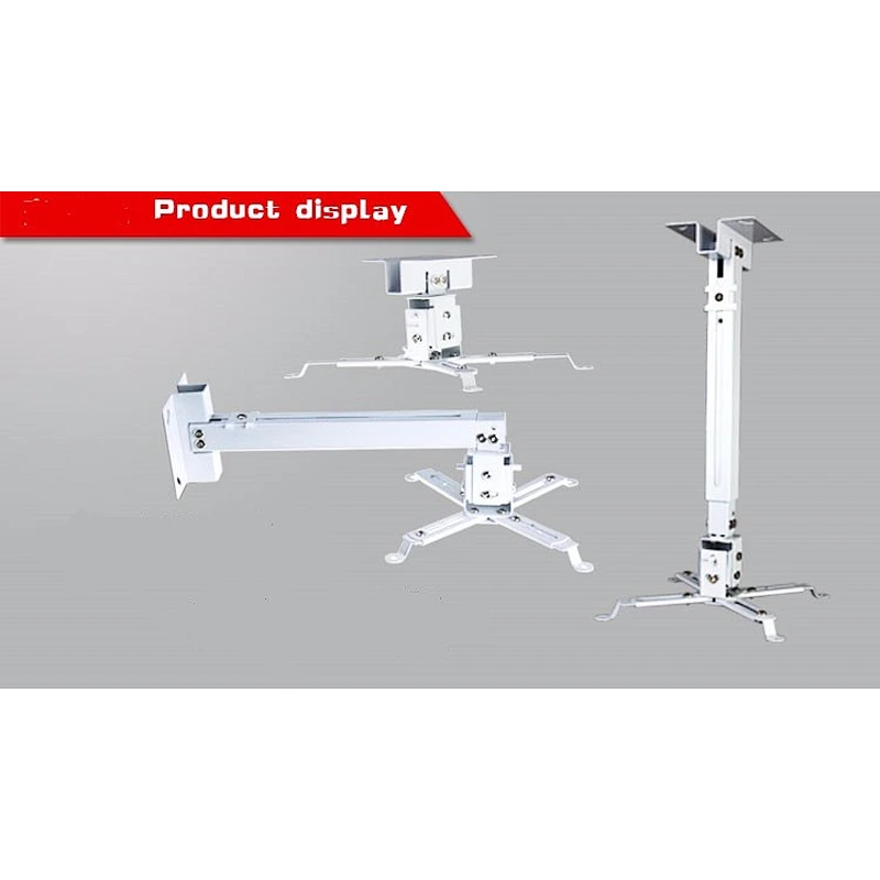 360 Degrees Swivel Motorized Projector Ceiling Wall Mount Bracket