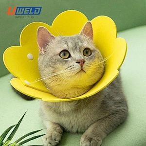 Uweld Light Felt Flower-Shaped Pet Collar