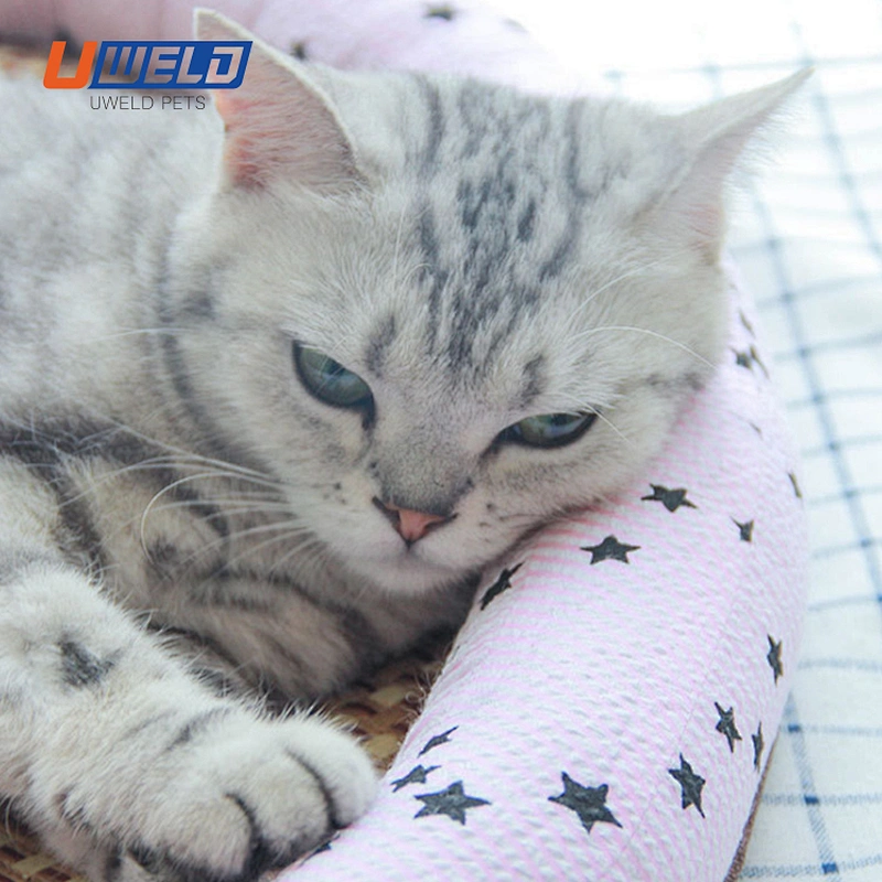 Uweld Summer Mat Heart-Shaped Pet House