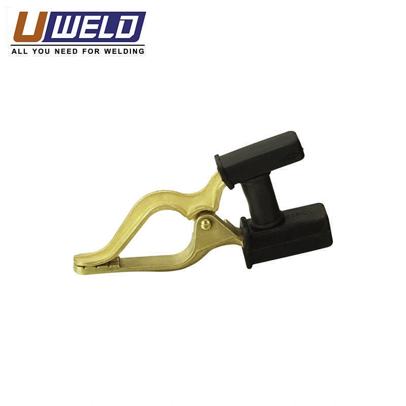 Japan Type Heavy Duty Brass golden spring Earth Clamp 200A Welding Ground Clamp welder