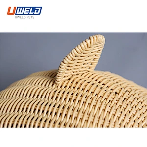 Uweld Rattan Cartoon Pet House