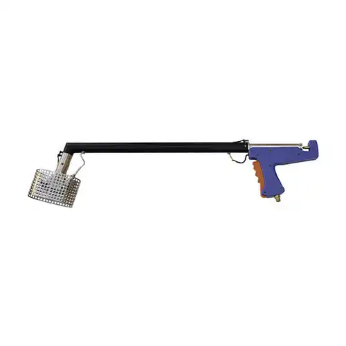 shrink torch with heating,flaming function for plastic and other materials
