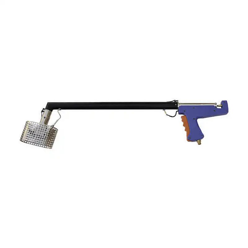 shrink torch with heating,flaming function for plastic and other materials