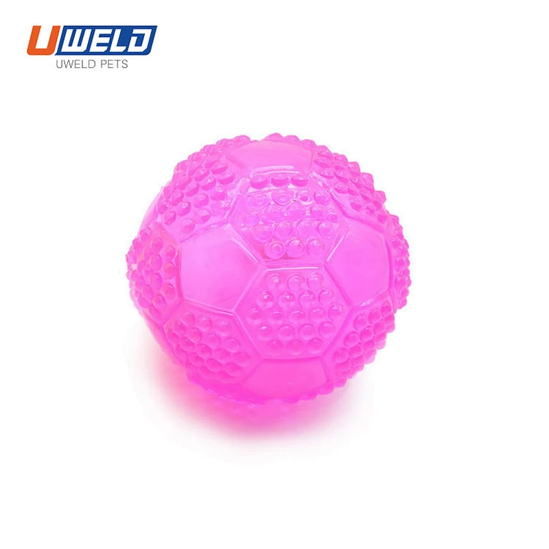 Uweld Glowing Rubber Football Toy