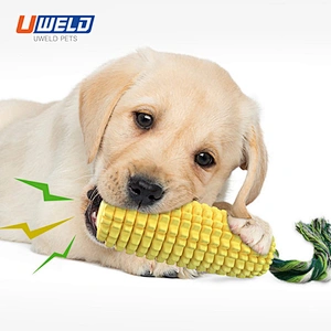 Uweld TPR  Corn Shape Sound Pet Toy