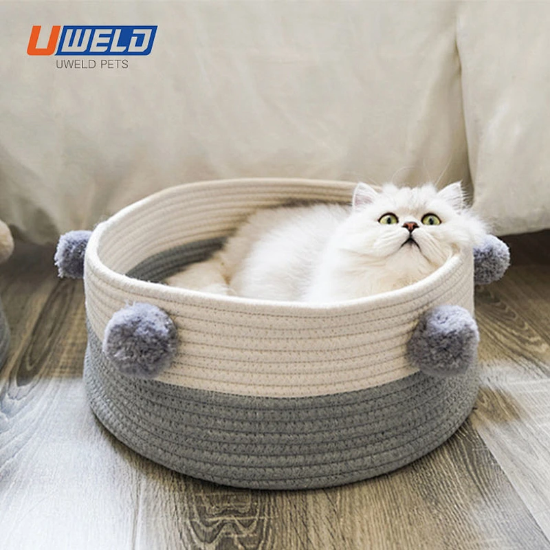 Uweld Cotton Woven Pet Nest