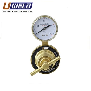 2 gauge oxygen air Forged brass body housing cap Pipeline regulator