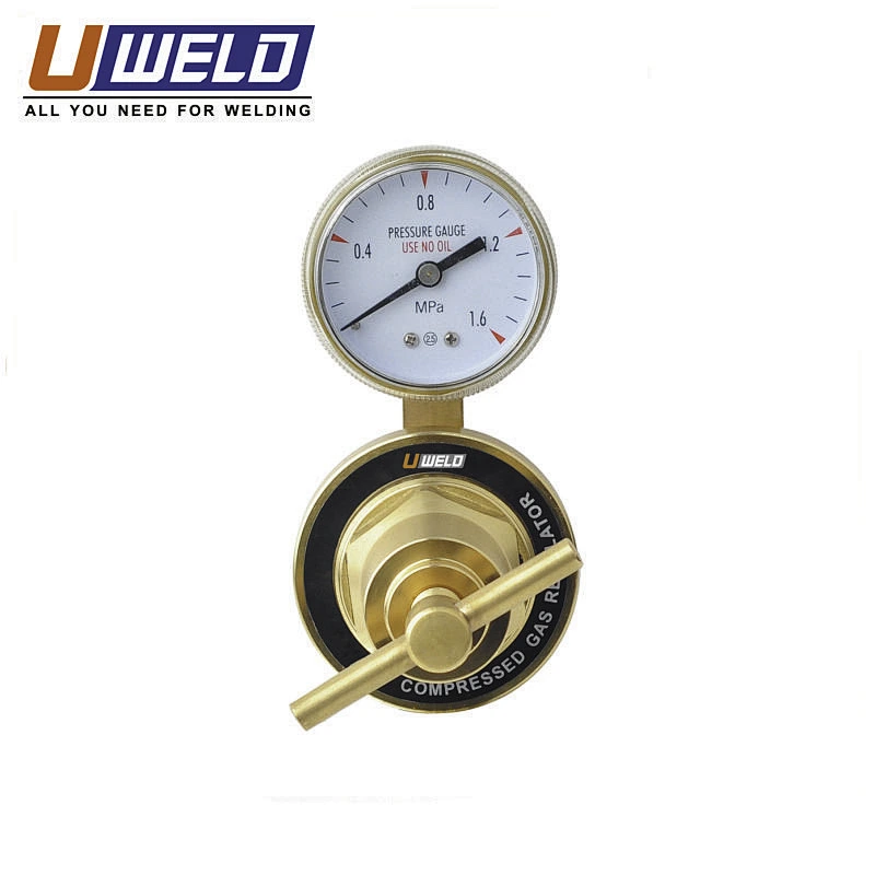 2 gauge oxygen air Forged brass body housing cap Pipeline regulator