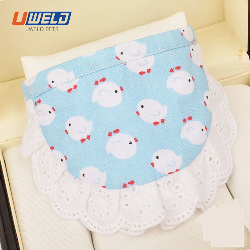 Uweld Cartoon Print Pet Drool Towel