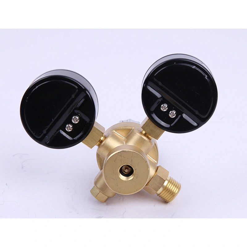 double stage mini gas oxygen co2 regulator