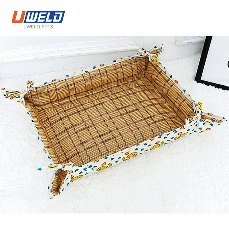 Uweld Foldable Double - Sided Mat With Ice Silk Mat For Pet