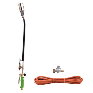 Trolley kit for weed burner easy for weeding work with LPG bottles and professional weed burner with trolley