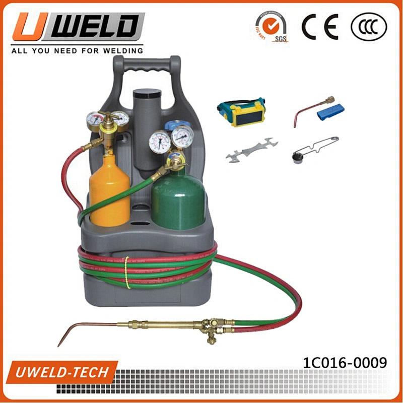 Portable Welding Cutting Kit Outfit with Cylinders