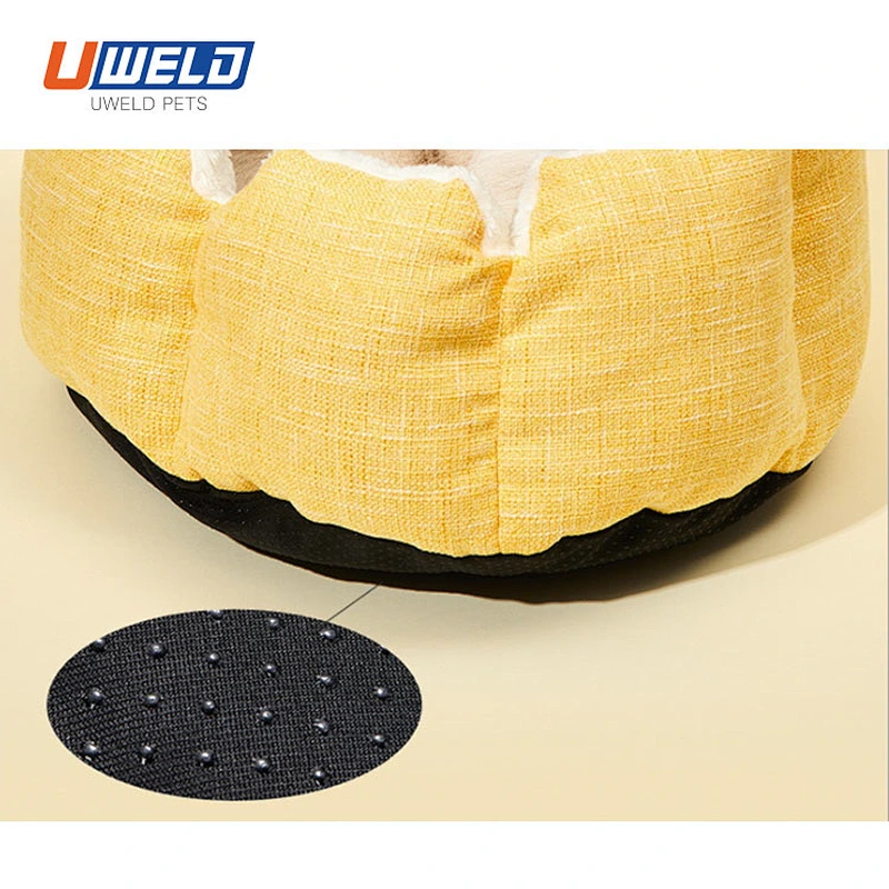 Uweld Pineapple-Shaped Plush Warm Pet House
