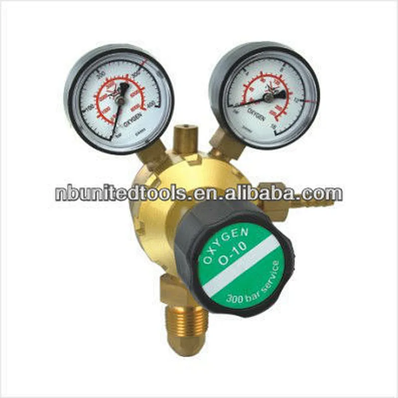 Brass Body Oxygen Acetylene Welding300 Series British Type Gas Regulator