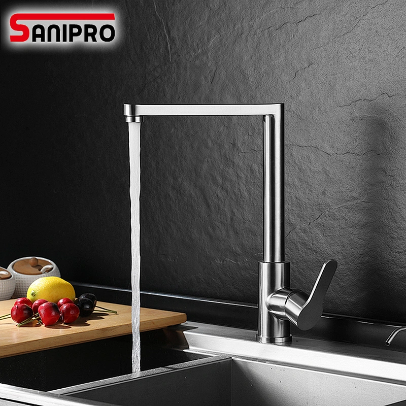 SANIPRO SUS304 Kitchen Faucet Mixer Faucet for Kitchen Hot and Cold Kitchen water tap torneira para