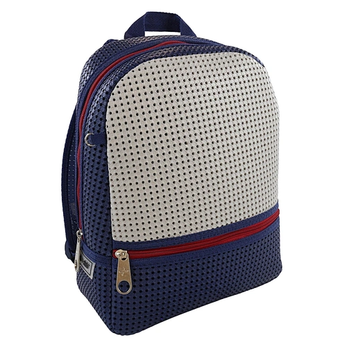 NEW DESIGN KIDS SCHOOL BAG WITH DIY RUBBER LABEL