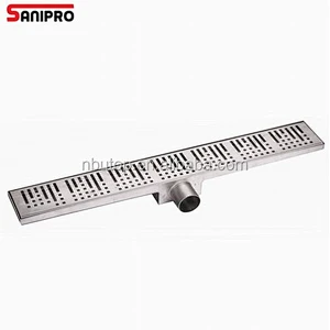 Sanipro European hot sale stainless steel linear shower drain for bathroom