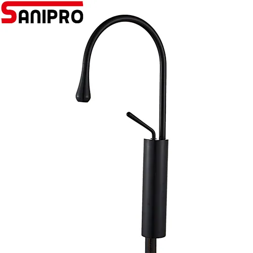 SaniproWater drop shaped stainless steel 304 painted kitchen faucet