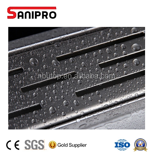Sanipro hot sale smart 304 stainless steel slot drain