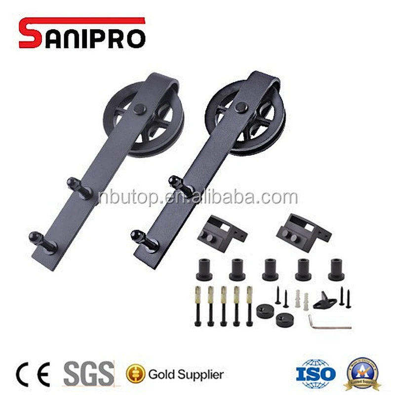 Sanipro Classic Sliding barn door hardware barn sliding track