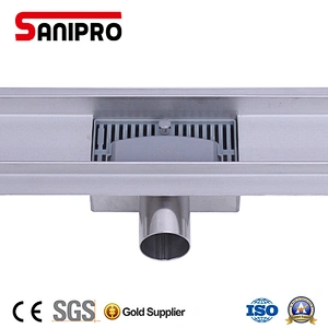 304 SUS Material bathroom floor drainage side outlet for European Market