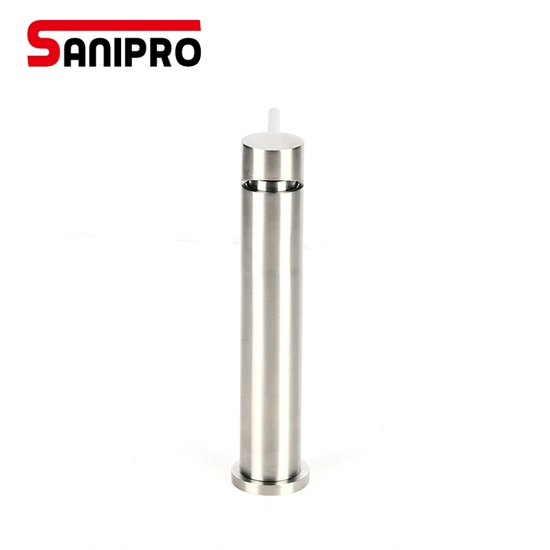 SANIPRO 25mm Cartridge New Square Faucet Stainless Steel Basin Mixer Bathroom Accessories Tap Bathroom Sink Basin Mixer Tap