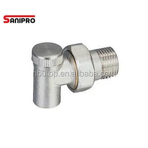 Sanipro Radiator Valve with Round Handle