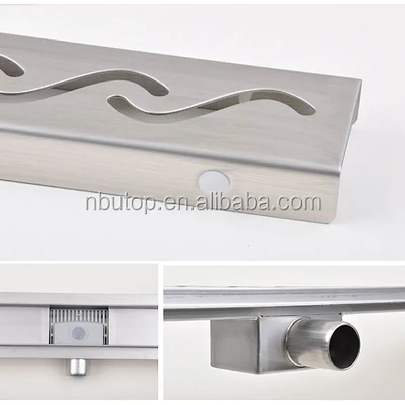 SUS304 stainless steel rectangular floor drain