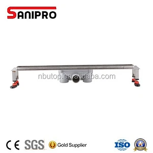 SANIPRO linear shower drain floor drain stainless steel cover