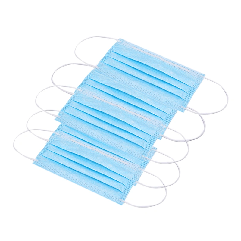 Wholesale Medical Mask Nonwoven 3-Ply PM2.5 Disposable Elastic Mouth Soft Breathable Coronavirus Face Masks