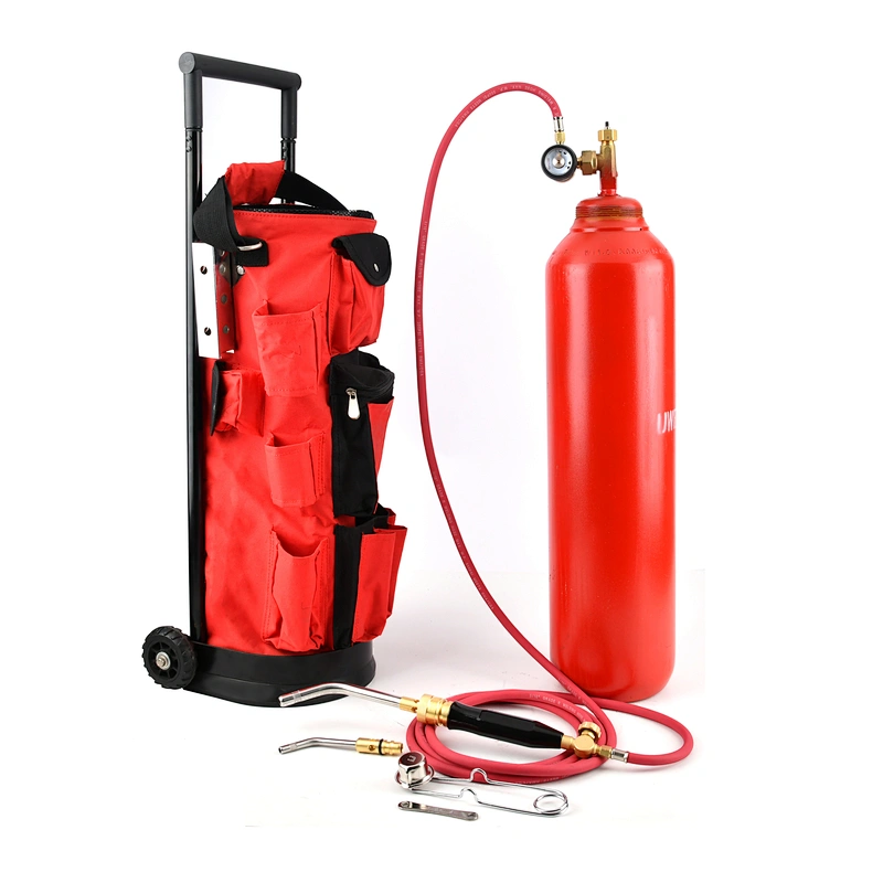 Uweld Tool Trolley Bag Roller Tote features durable wheels set