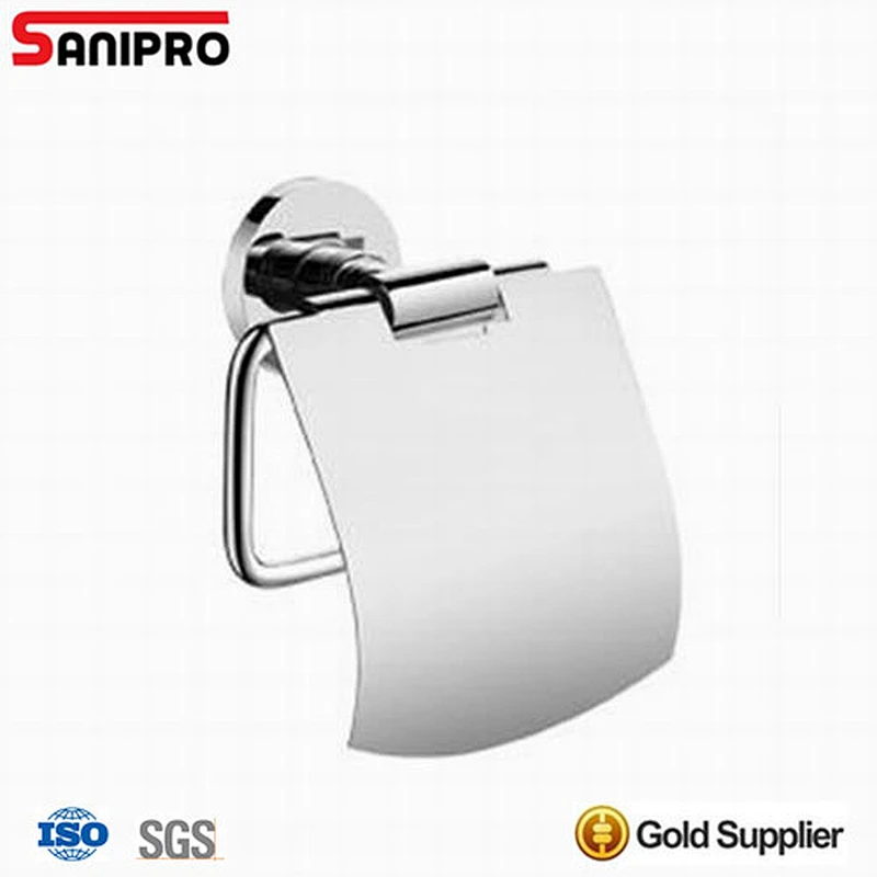 Vertical wall mount paper towel holder with shelf