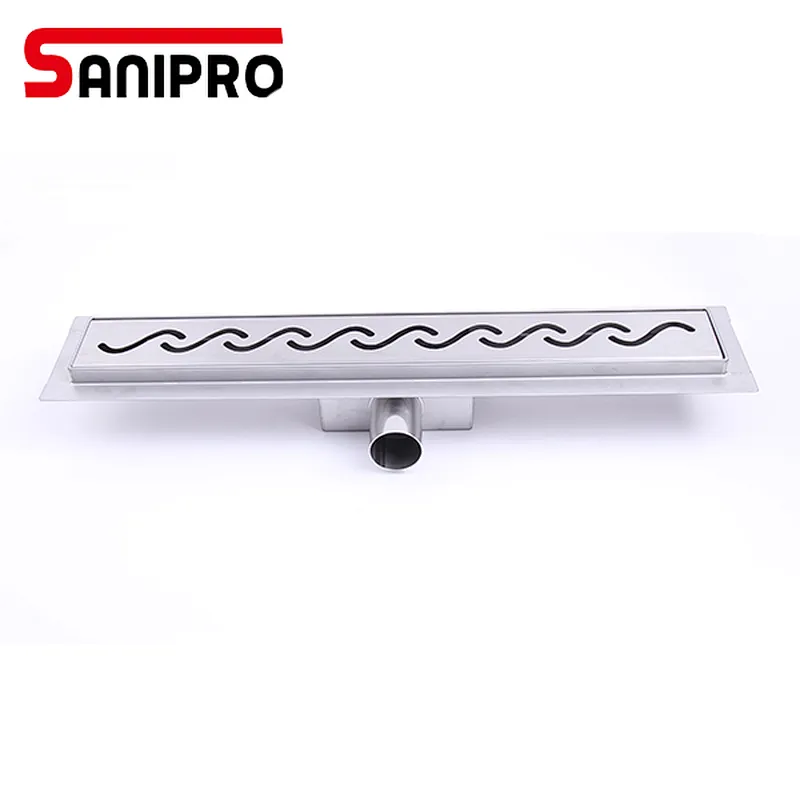 Sanipro Stainless steel floor drain with CE certificated linear shower drain