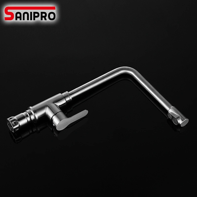 SANIPRO Multifunctional Pure Water Kitchen Sink Faucet Swivel Spout Mixer Tap With Purified Water outlet