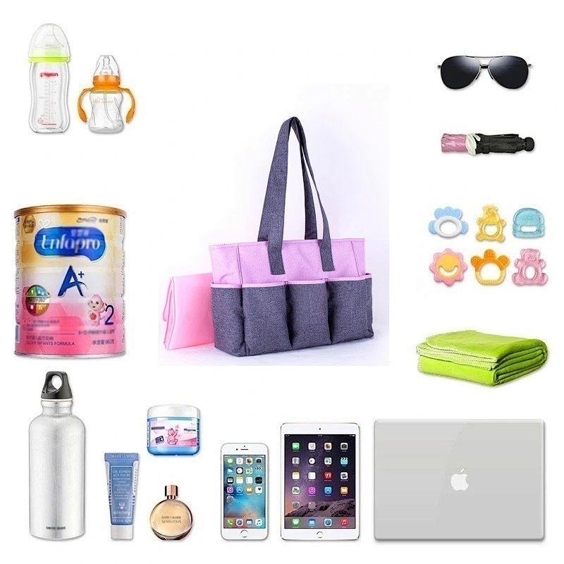 Uweld Tote Diaper Bag With Changing Mat