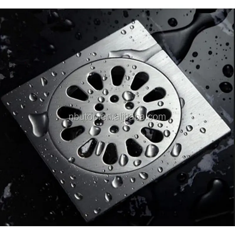 Stainless steel Square overflow drain cover floor drain