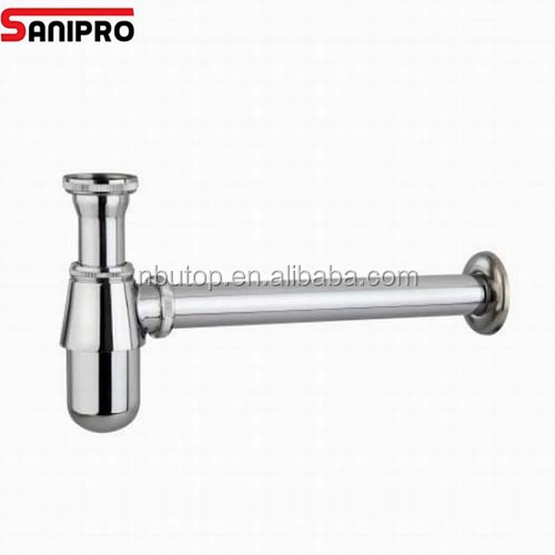 1 1/2'' Brass Siphon with chrome plated