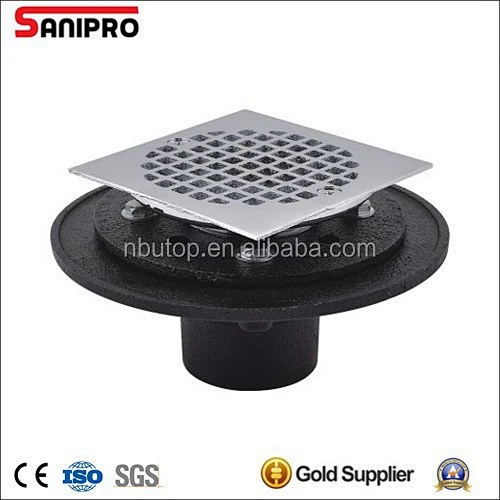 round cast iron grill storm drain grates
